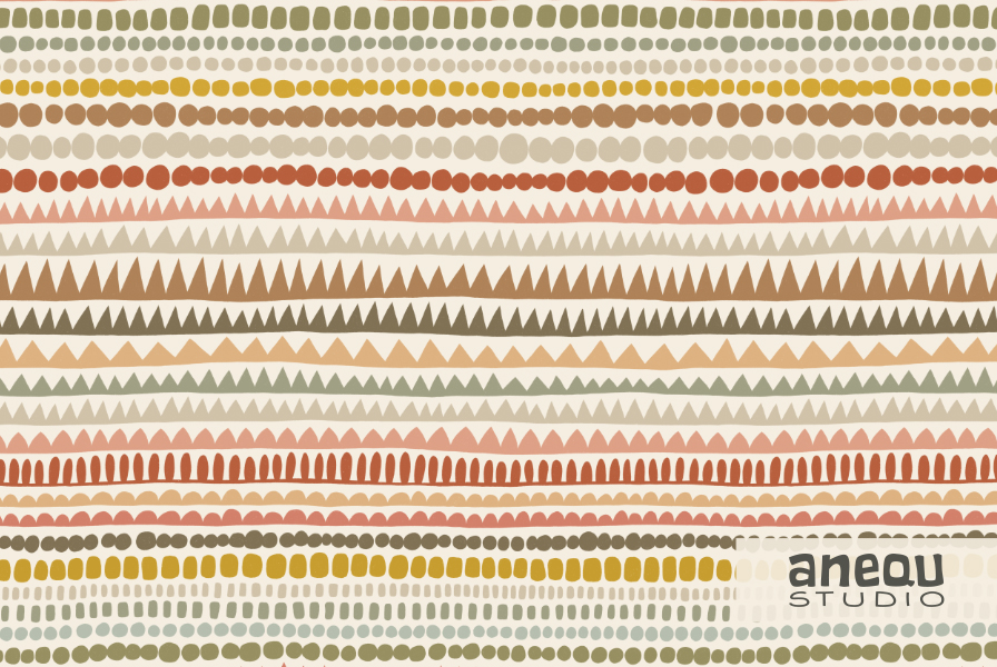 armadillo stripes - desert textures collection - pattern design