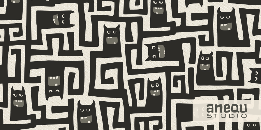 monster maze - monster party collection by Anequ Studio